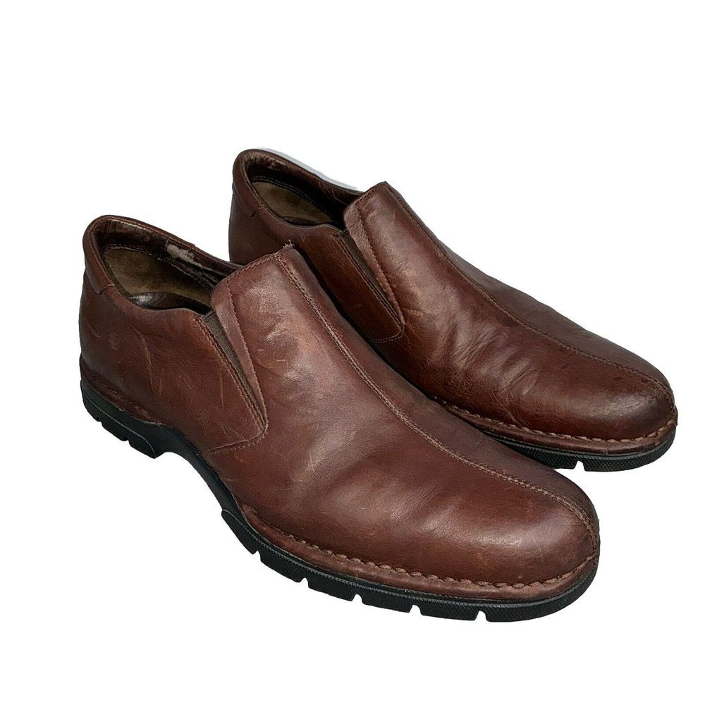 Cole Haan Air Shoes Loafer‎ Men Size 8M Brown Casual/Dress Slip On C08634